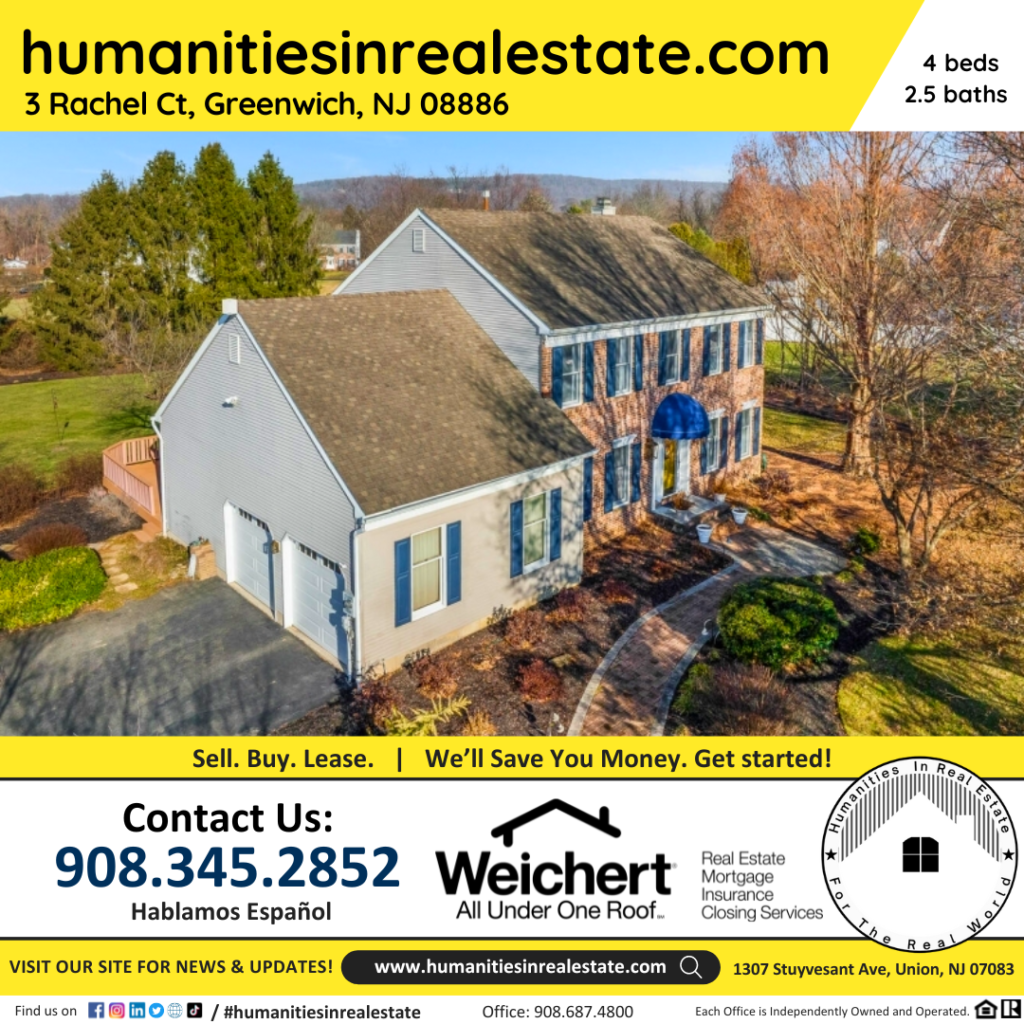 New Jersey Homes For Sale 3 Rachel Ct Greenwich, NJ 08886
