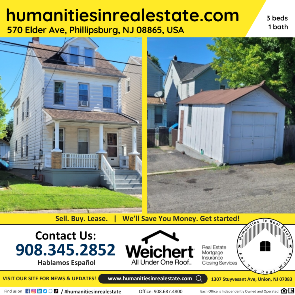 New Jersey Homes For Sale 570 Elder Ave, Phillipsburg, NJ 08865, USA