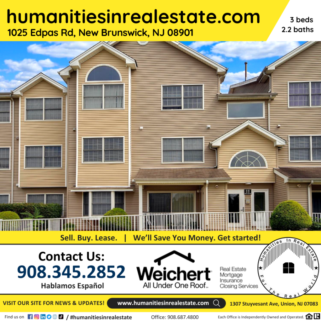 New Jersey Homes For Sale 1025 Edpas Rd, New Brunswick, NJ 08901