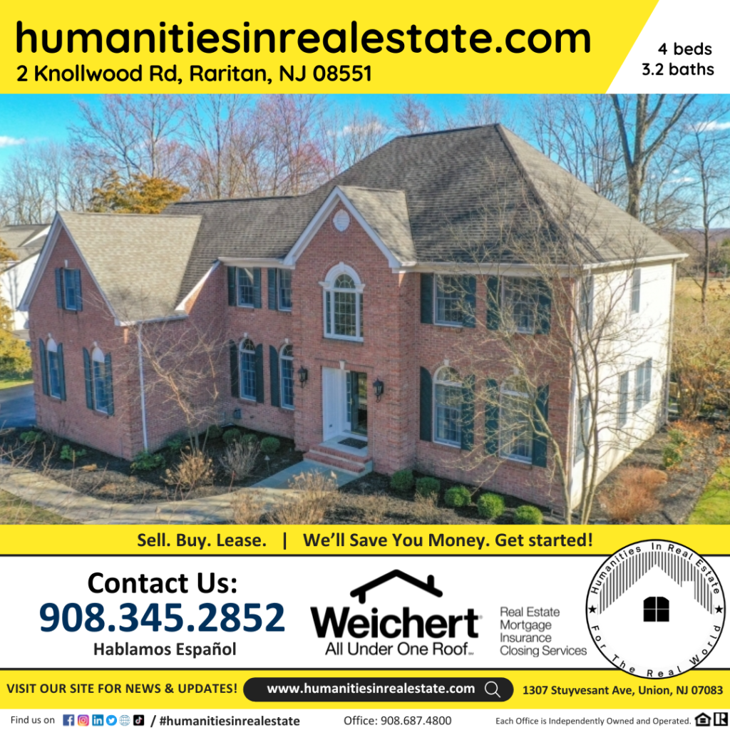 New Jersey Homes For Sale 2 Knollwood Rd, Raritan, NJ 08551