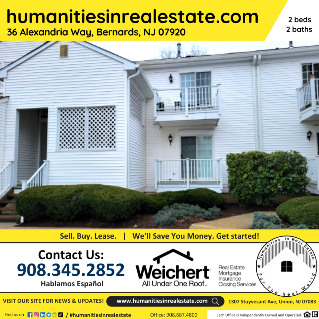 New Jersey Homes For Sale 36 Alexandria Way, Bernards, NJ 07920