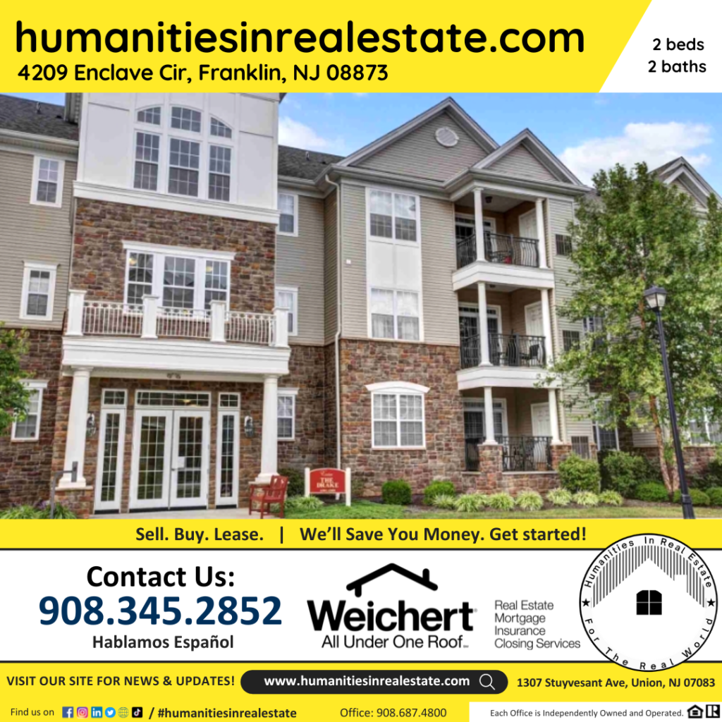 New Jersey Homes For Sale 4209 Enclave Cir, Franklin, NJ 08873