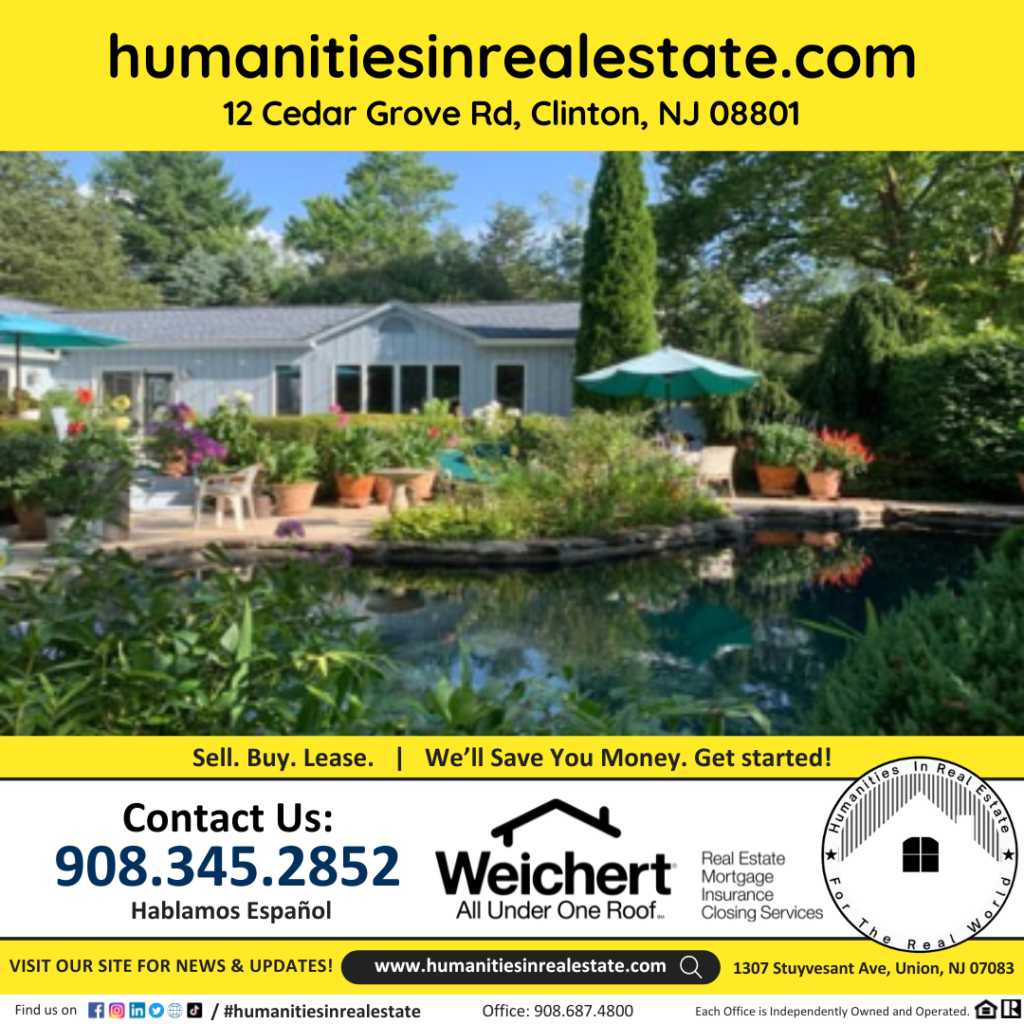 New Jersey Homes For Sale 12 Cedar Grove Rd, Clinton, NJ 08801