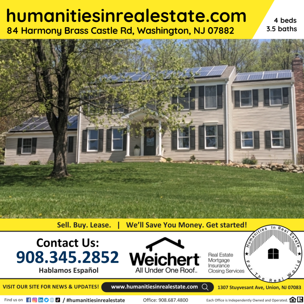 New Jersey Homes For Sale 84 Harmony Brass Castle Rd, Washington, NJ 07882