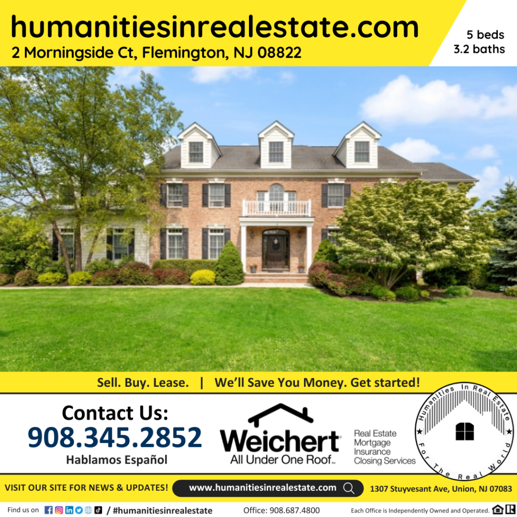 New Jersey Homes For Sale 2 Morningside Ct, Flemington, NJ 08822