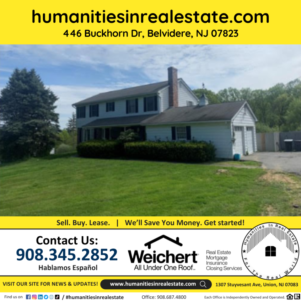 New Jersey Homes For Sale 446 Buckhorn Dr, Belvidere, NJ 07823