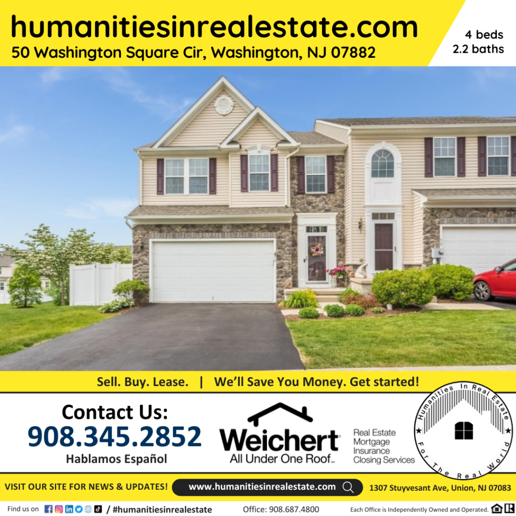New Jersey Homes For Sale 50 Washington Square Cir, Washington, NJ 07882