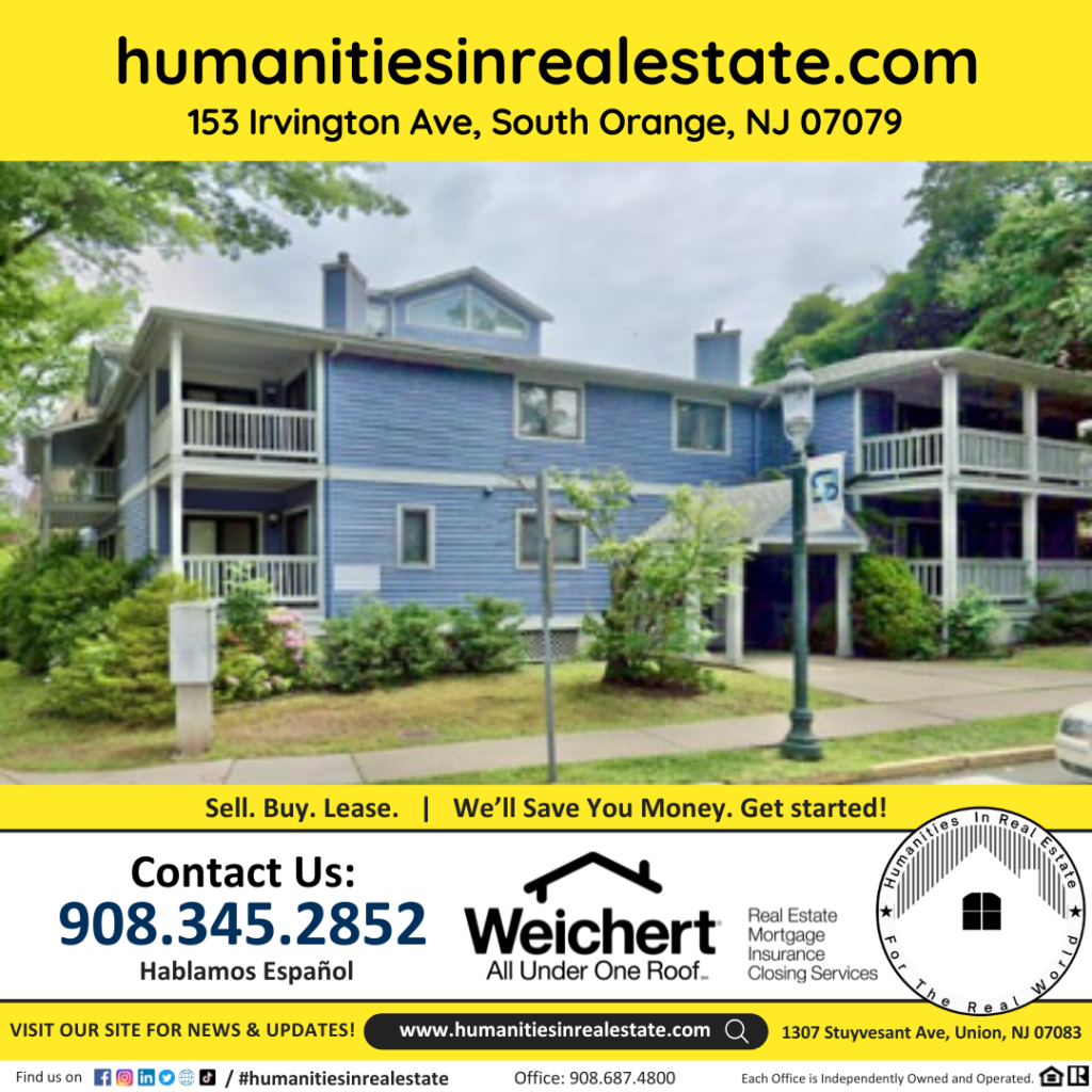 New Jersey Homes For Sale 153 Irvington Ave, South Orange, NJ 07079