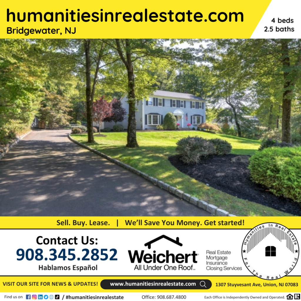 New Jersey Homes For Sale 488 STEELE GAP RD, Bridgewater, NJ 08807
