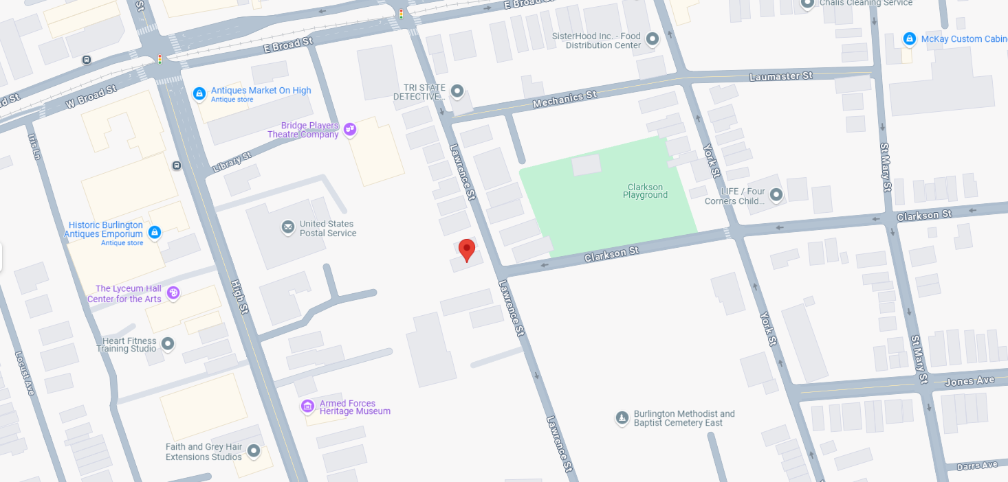 438 Lawrence St Burlington NJ 08016 - map